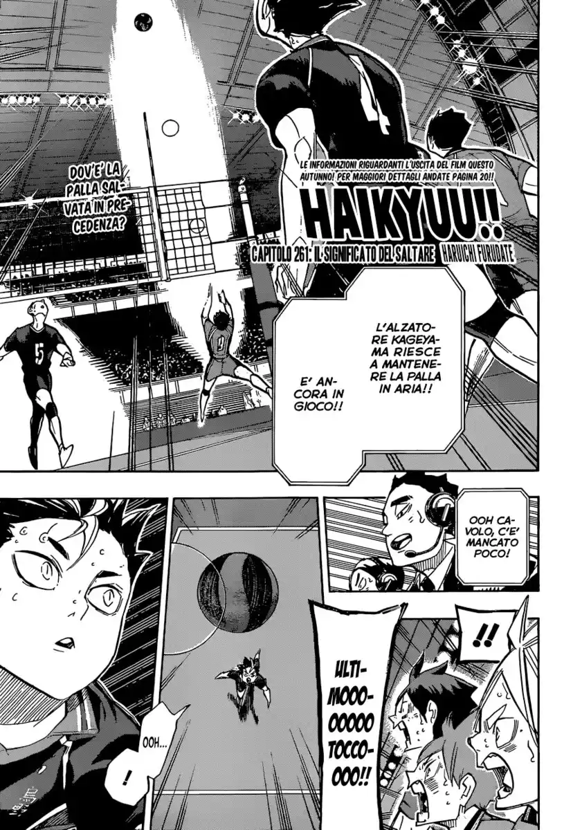 Haikyuu!! Capitolo 261 page 2