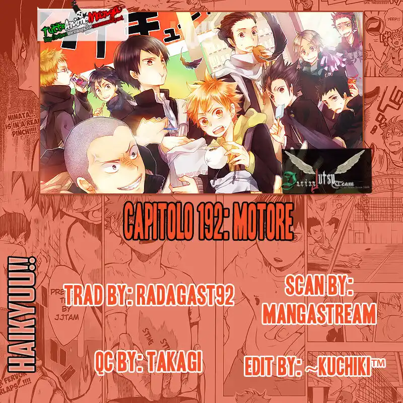 Haikyuu!! Capitolo 192 page 1