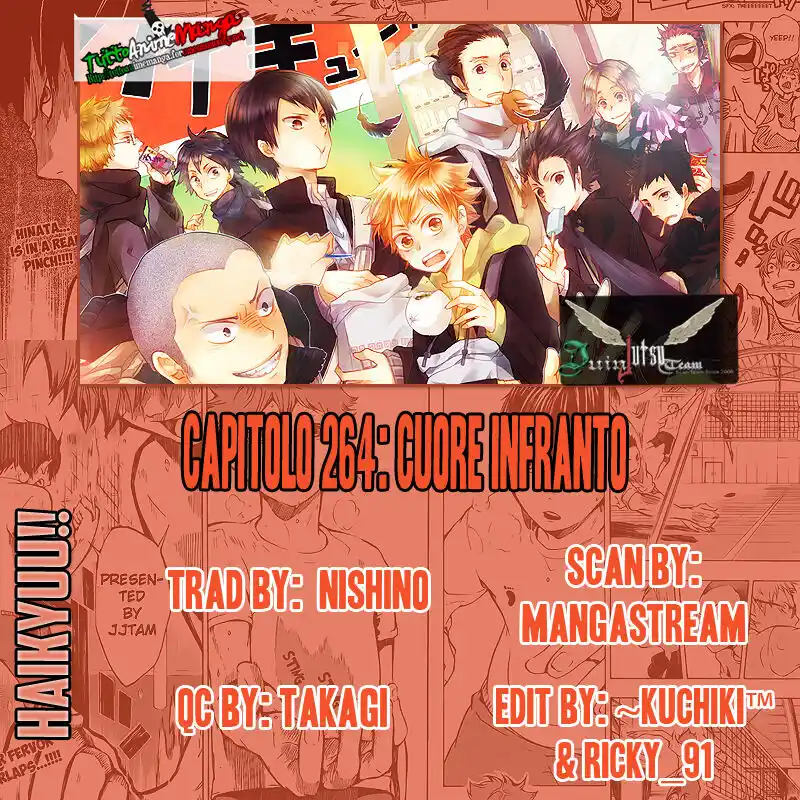 Haikyuu!! Capitolo 264 page 1