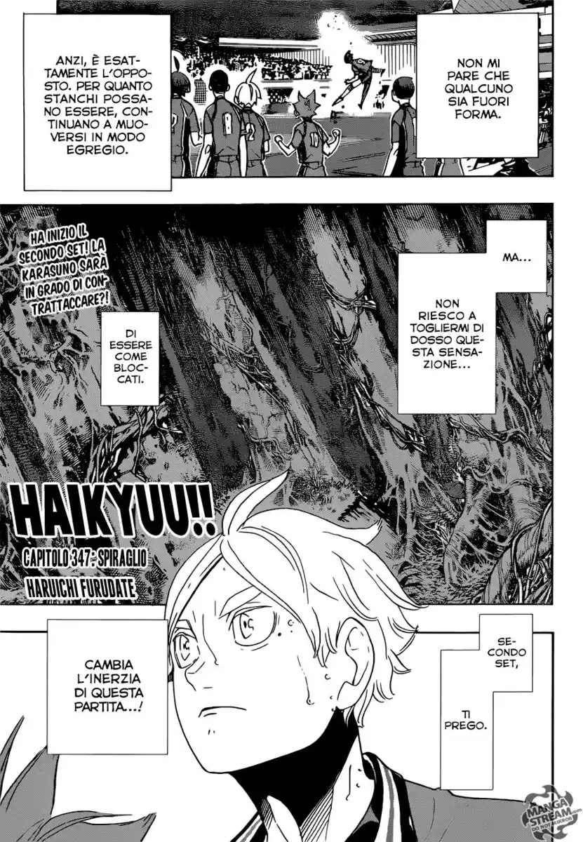 Haikyuu!! Capitolo 347 page 2