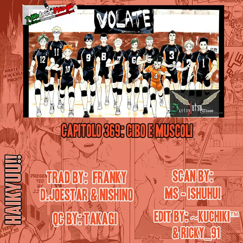 Haikyuu!! Capitolo 369 page 1