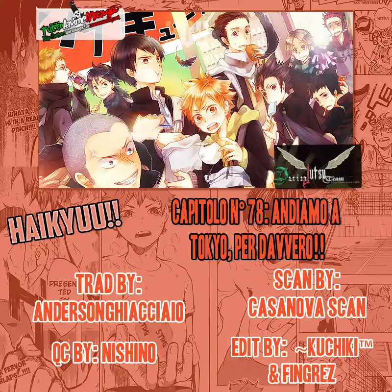 Haikyuu!! Capitolo 78 page 1