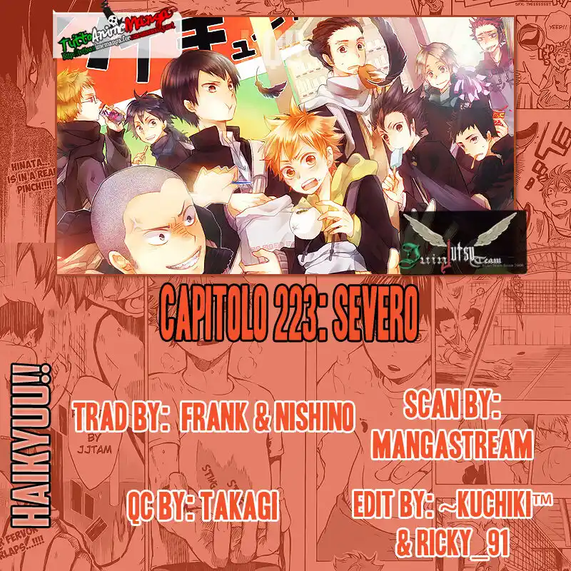 Haikyuu!! Capitolo 223 page 1