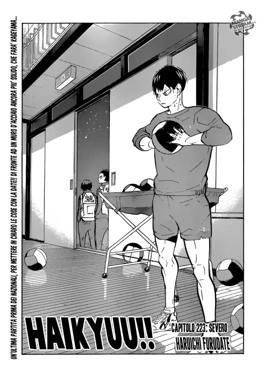 Haikyuu!! Capitolo 223 page 2