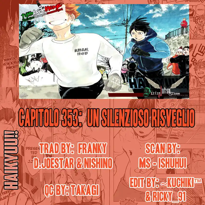 Haikyuu!! Capitolo 353 page 1