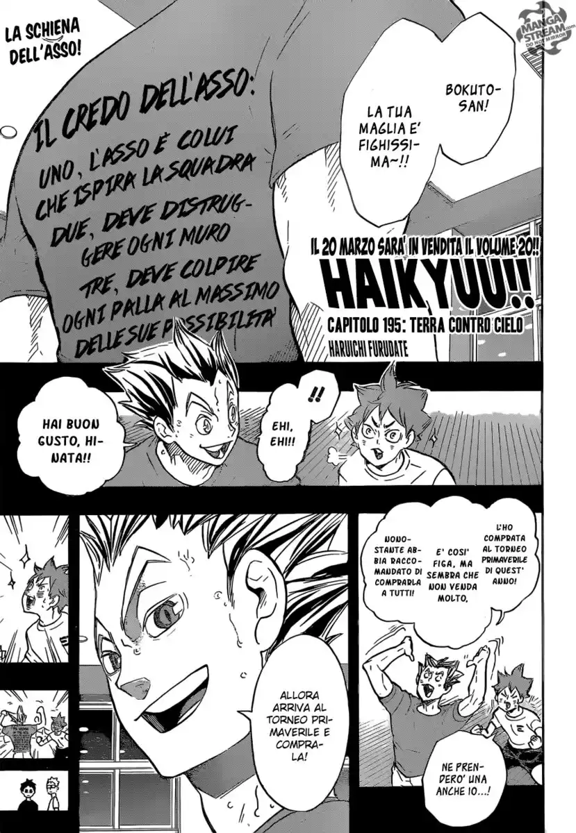 Haikyuu!! Capitolo 195 page 2