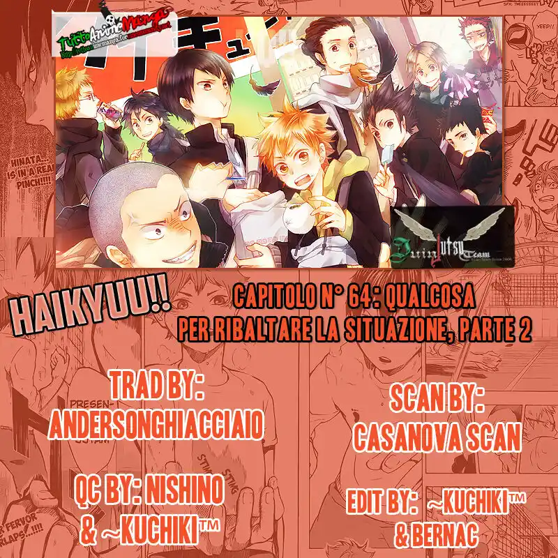 Haikyuu!! Capitolo 64 page 1