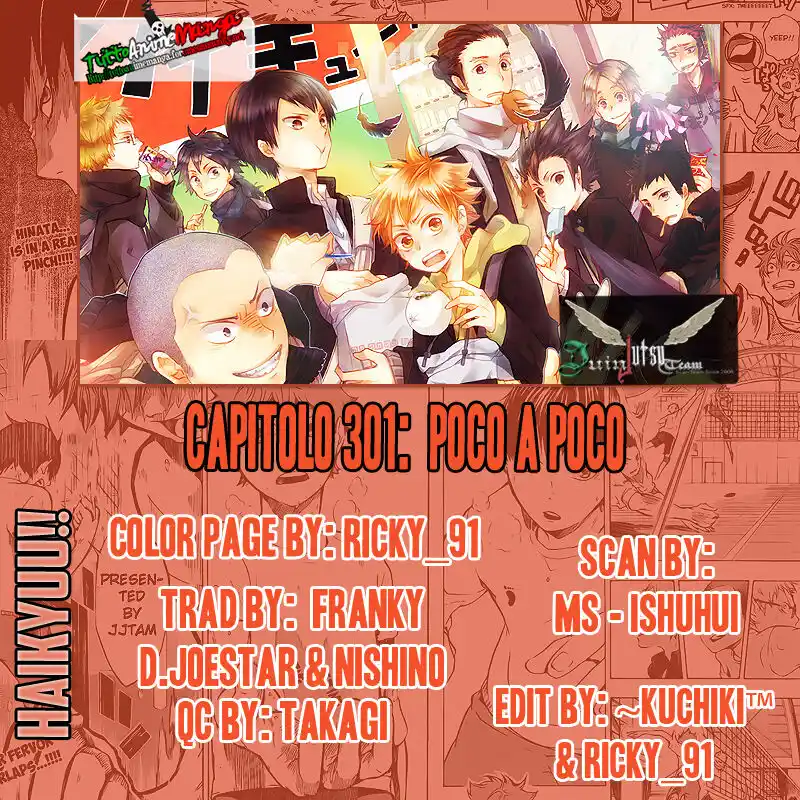 Haikyuu!! Capitolo 301 page 1