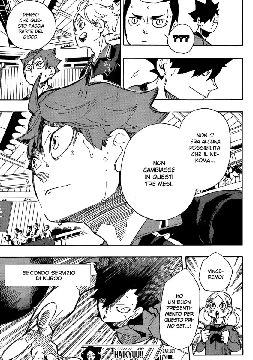 Haikyuu!! Capitolo 301 page 19