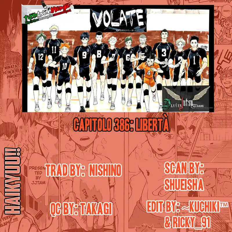 Haikyuu!! Capitolo 386 page 1