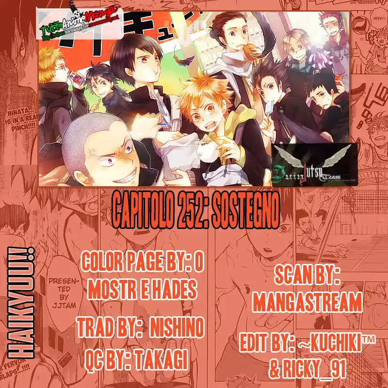 Haikyuu!! Capitolo 252 page 1