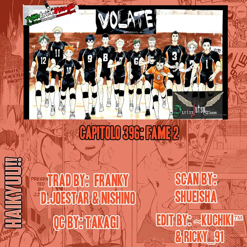 Haikyuu!! Capitolo 396 page 1