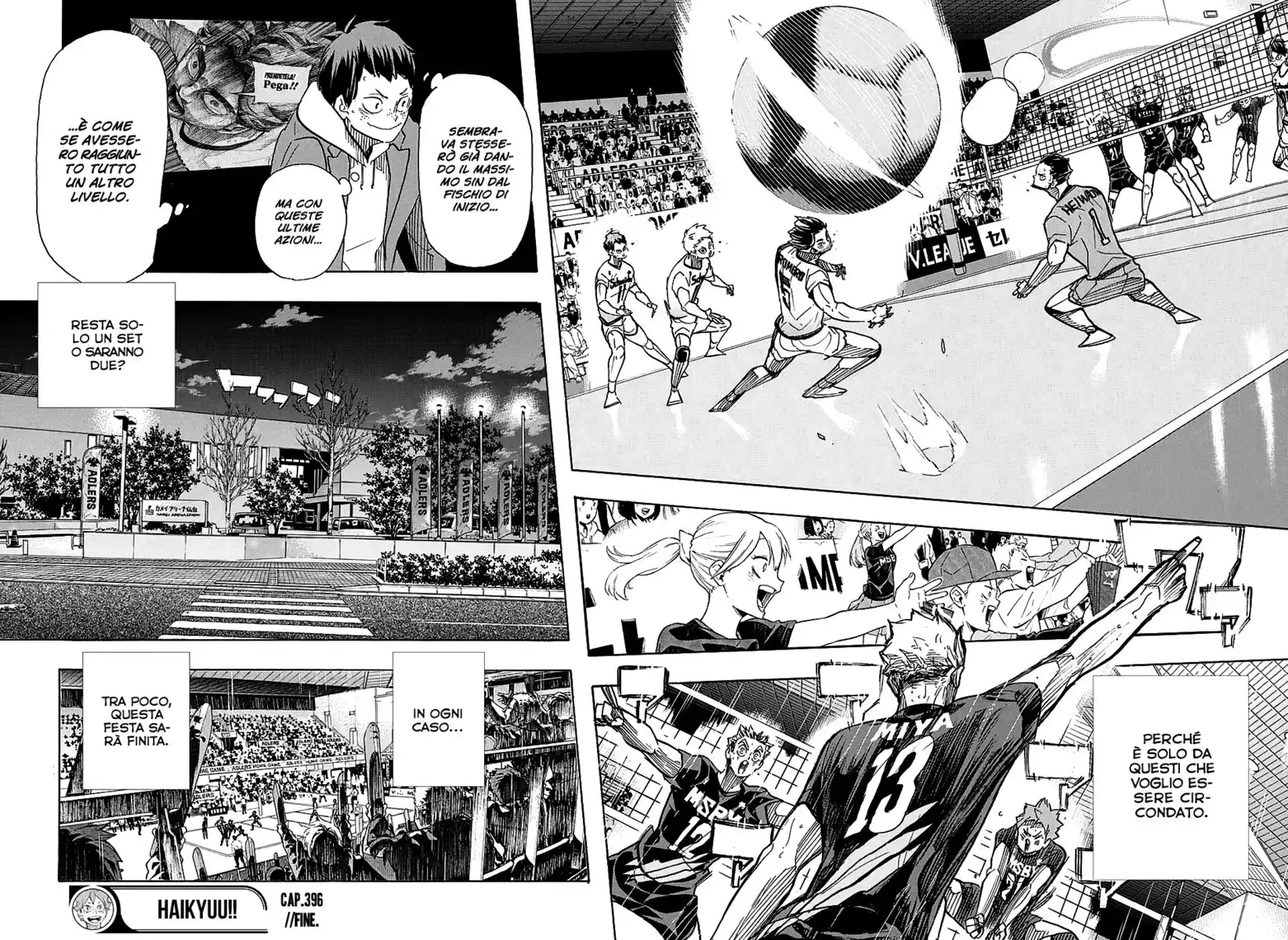 Haikyuu!! Capitolo 396 page 18