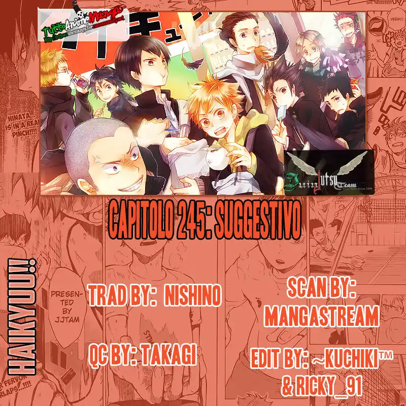 Haikyuu!! Capitolo 245 page 1