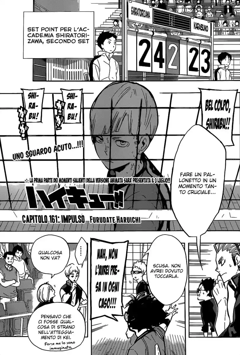 Haikyuu!! Capitolo 161 page 2