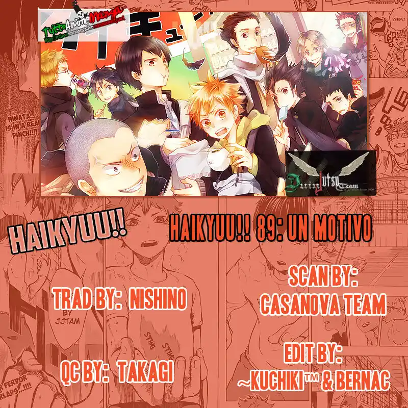 Haikyuu!! Capitolo 89 page 1