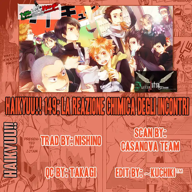 Haikyuu!! Capitolo 149 page 1