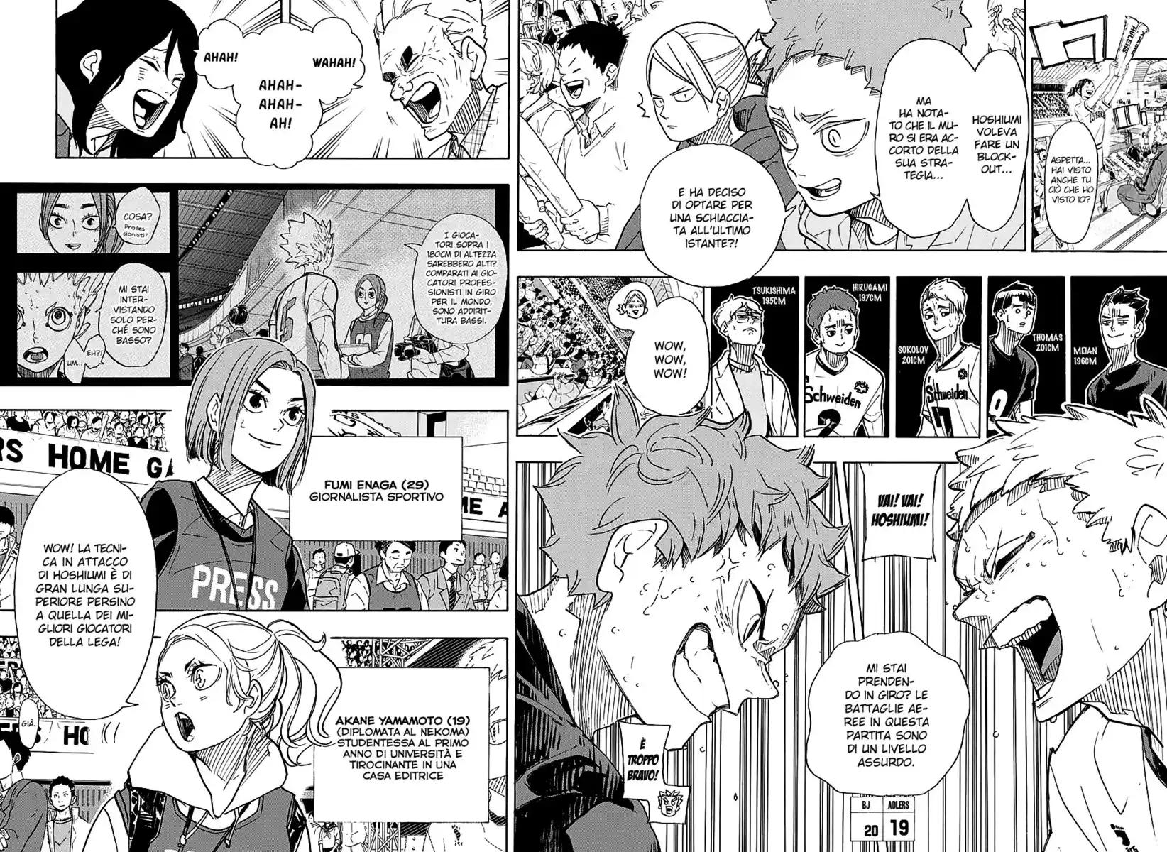 Haikyuu!! Capitolo 393 page 14