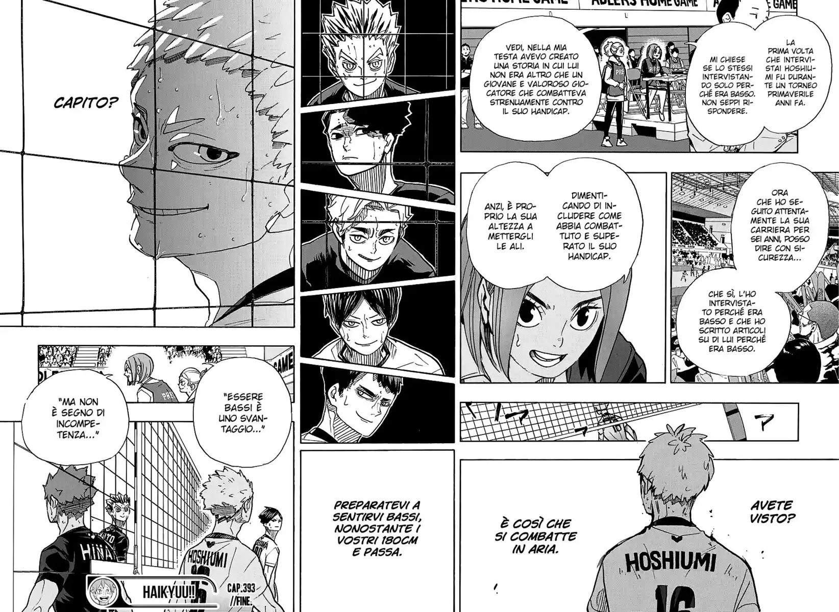 Haikyuu!! Capitolo 393 page 15