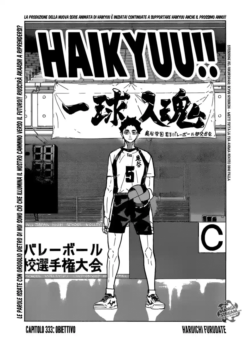 Haikyuu!! Capitolo 333 page 2