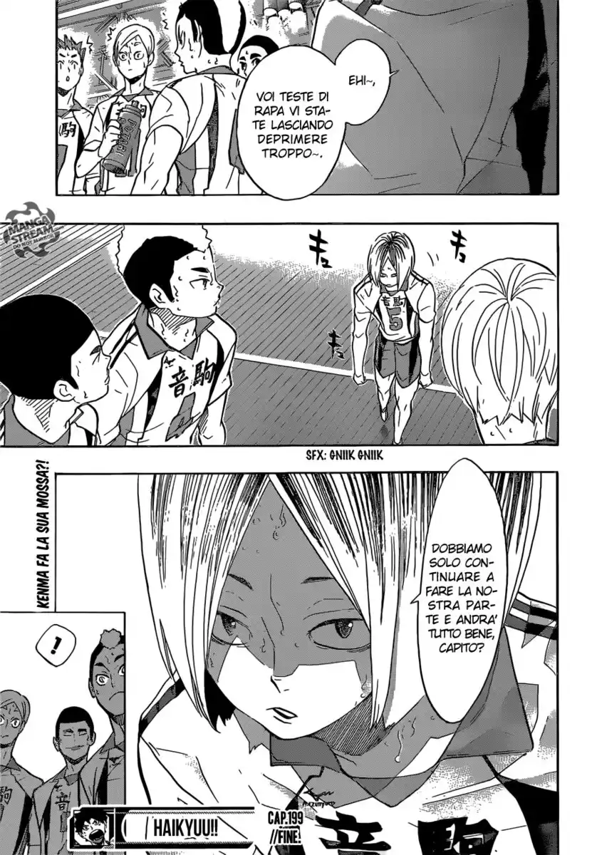 Haikyuu!! Capitolo 199 page 20