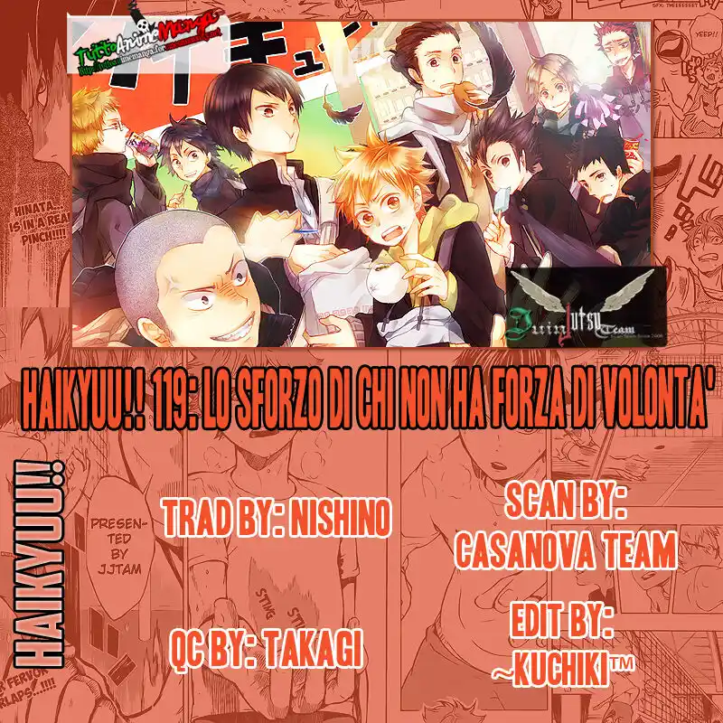 Haikyuu!! Capitolo 119 page 1