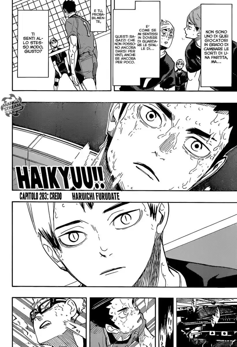 Haikyuu!! Capitolo 283 page 3