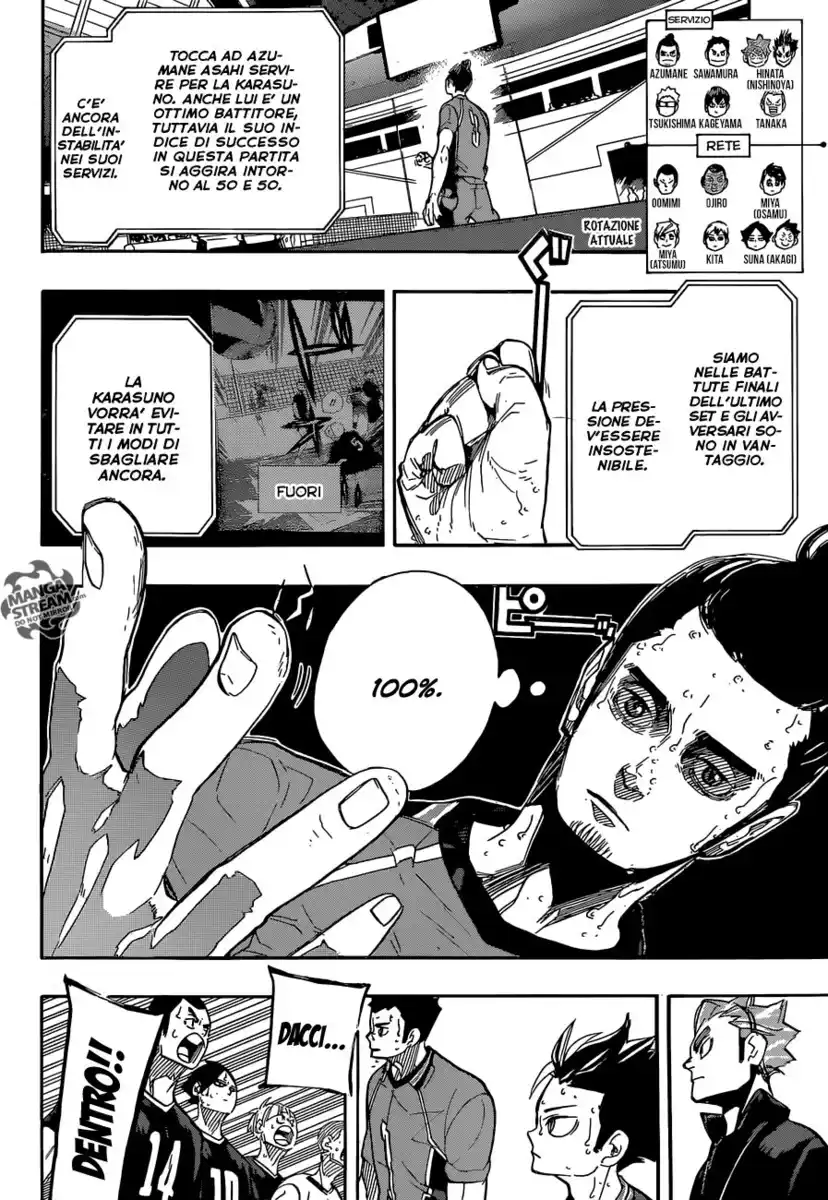 Haikyuu!! Capitolo 283 page 9