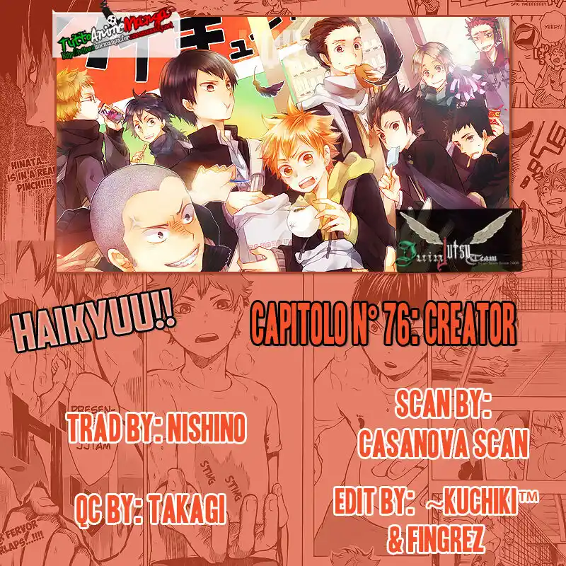 Haikyuu!! Capitolo 76 page 1