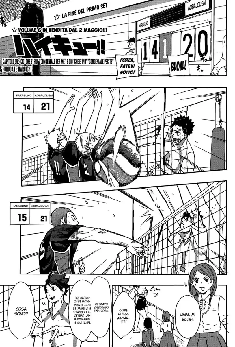 Haikyuu!! Capitolo 55 page 2