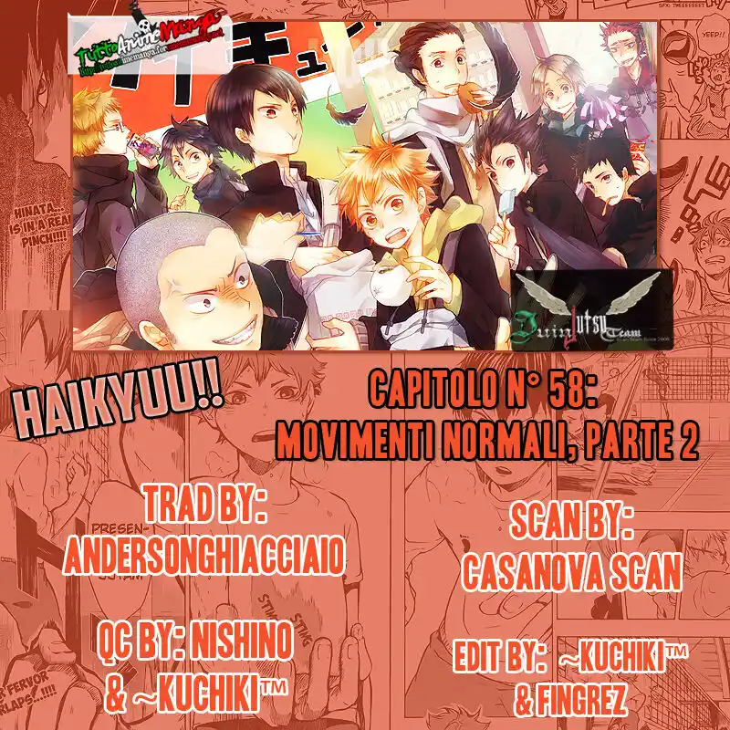 Haikyuu!! Capitolo 58 page 1