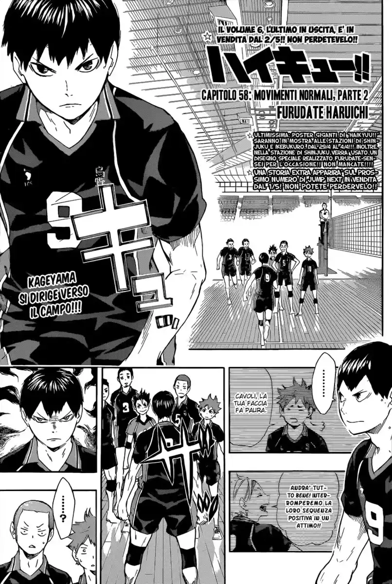 Haikyuu!! Capitolo 58 page 2