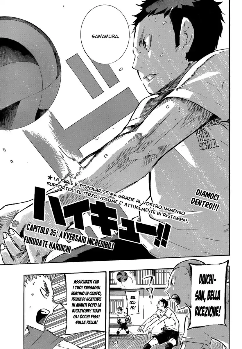 Haikyuu!! Capitolo 35 page 4