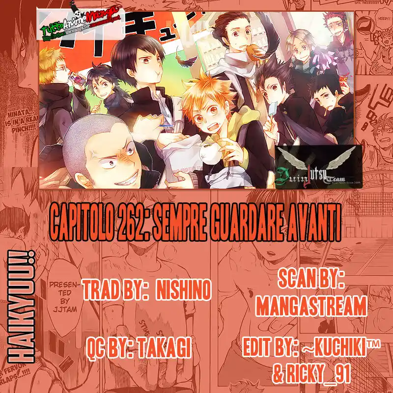 Haikyuu!! Capitolo 262 page 1