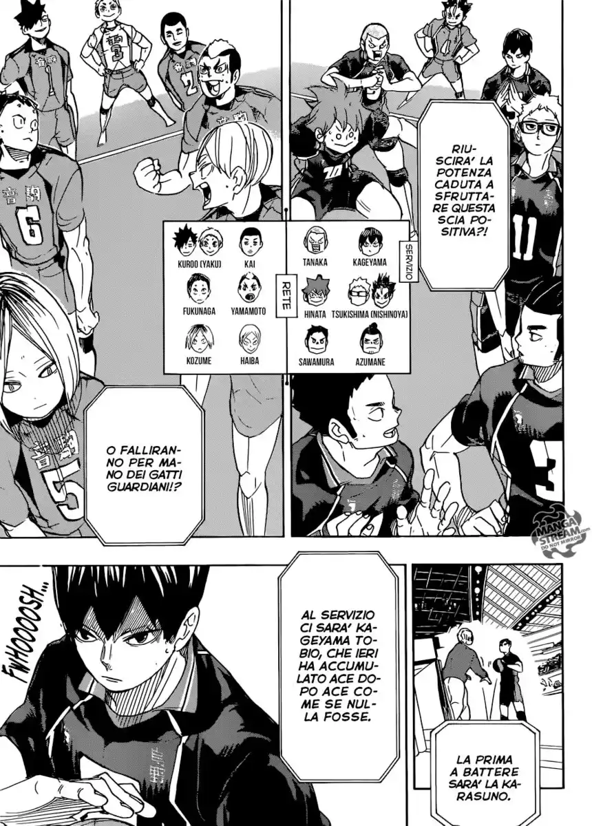 Haikyuu!! Capitolo 294 page 8