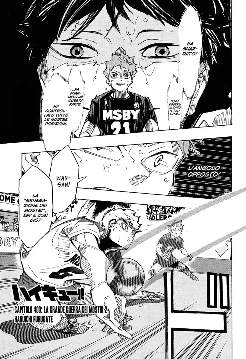 Haikyuu!! Capitolo 400 page 2