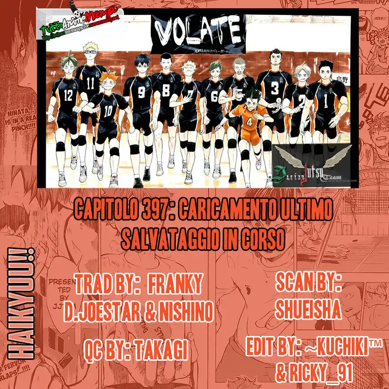 Haikyuu!! Capitolo 397 page 1