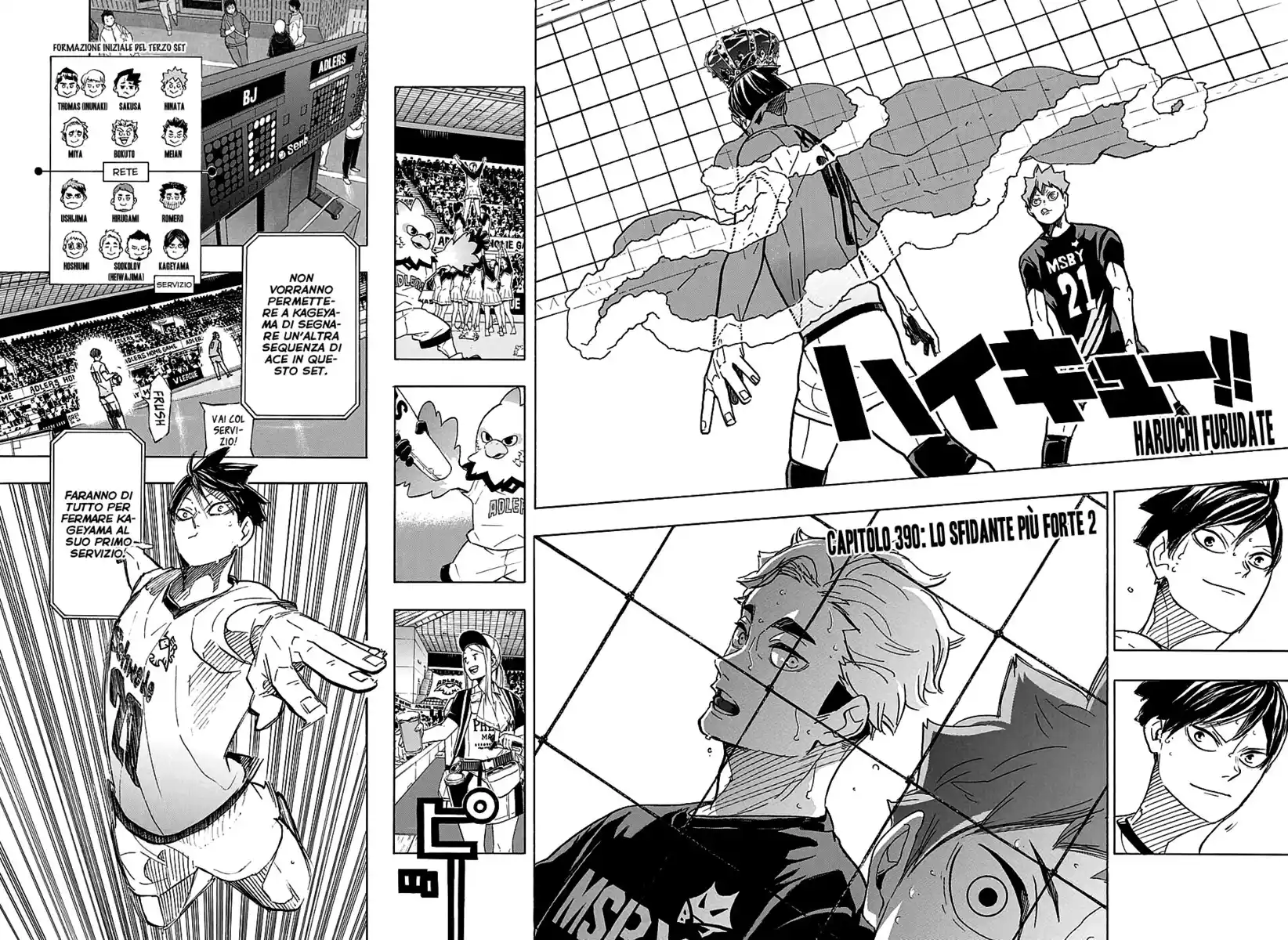 Haikyuu!! Capitolo 390 page 3