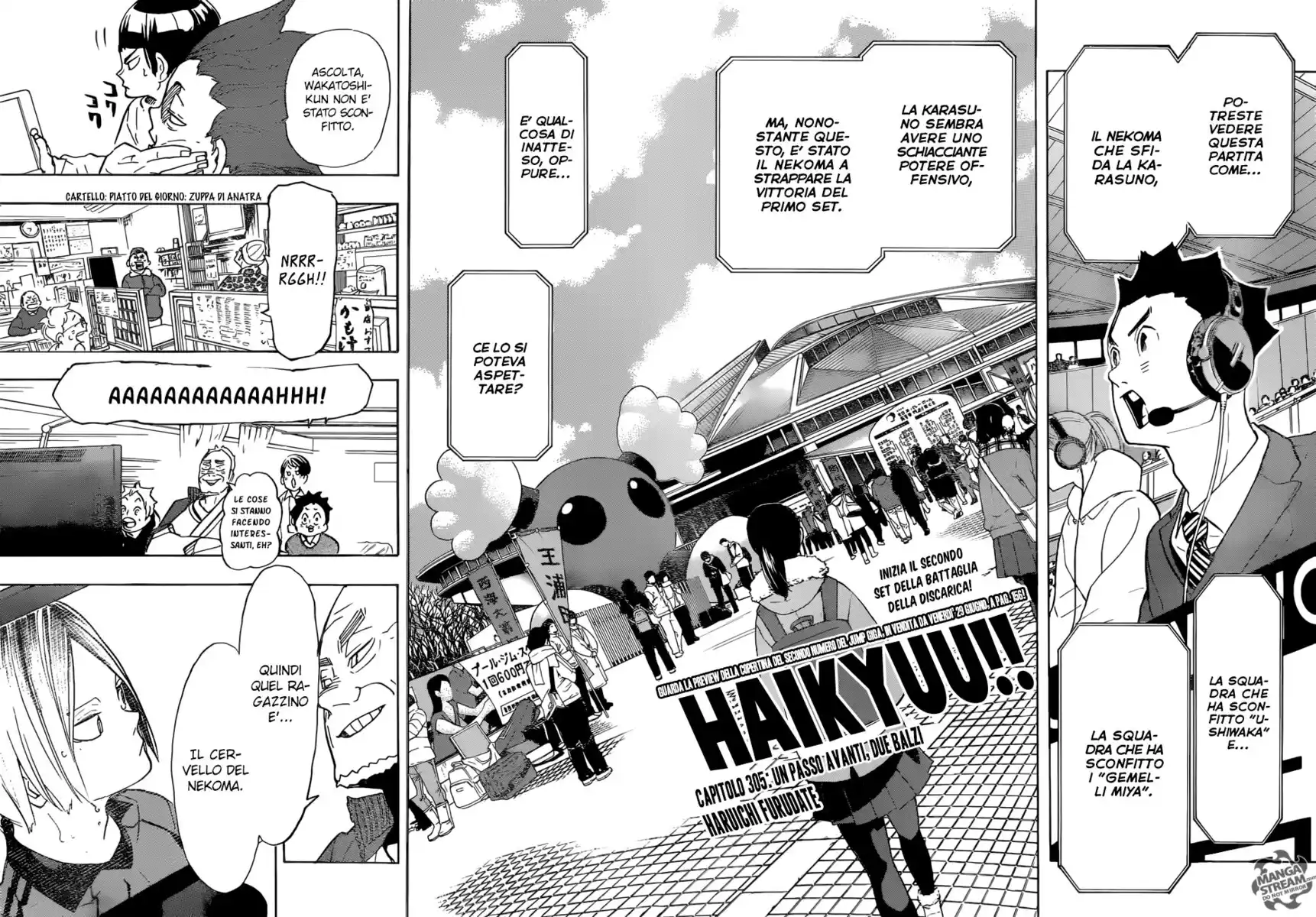 Haikyuu!! Capitolo 305 page 3