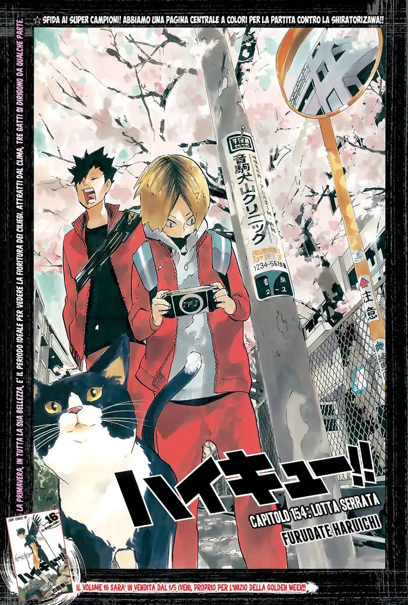 Haikyuu!! Capitolo 154 page 2