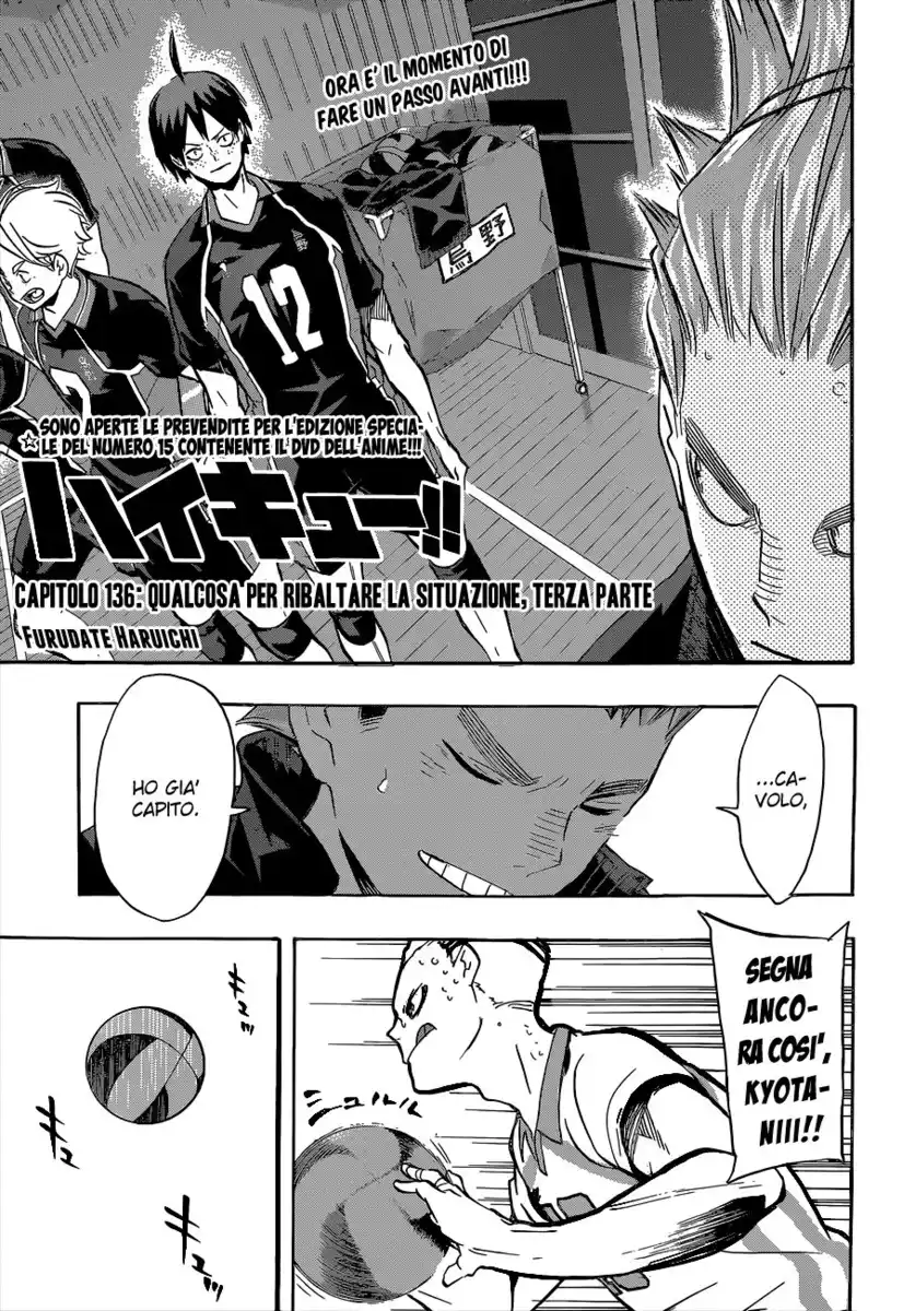 Haikyuu!! Capitolo 136 page 4