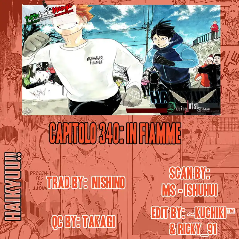 Haikyuu!! Capitolo 340 page 1