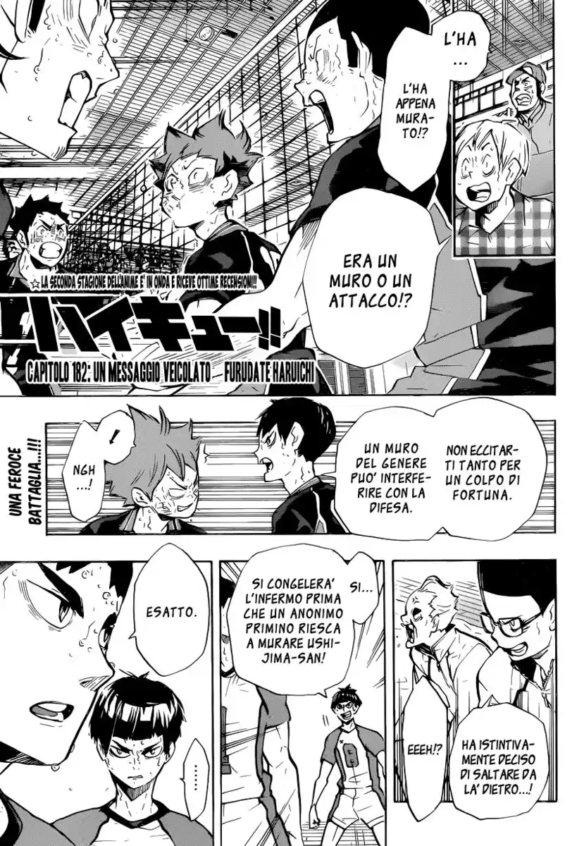 Haikyuu!! Capitolo 182 page 2