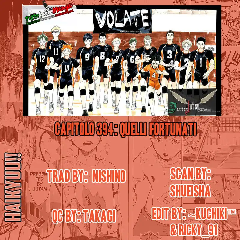 Haikyuu!! Capitolo 394 page 1