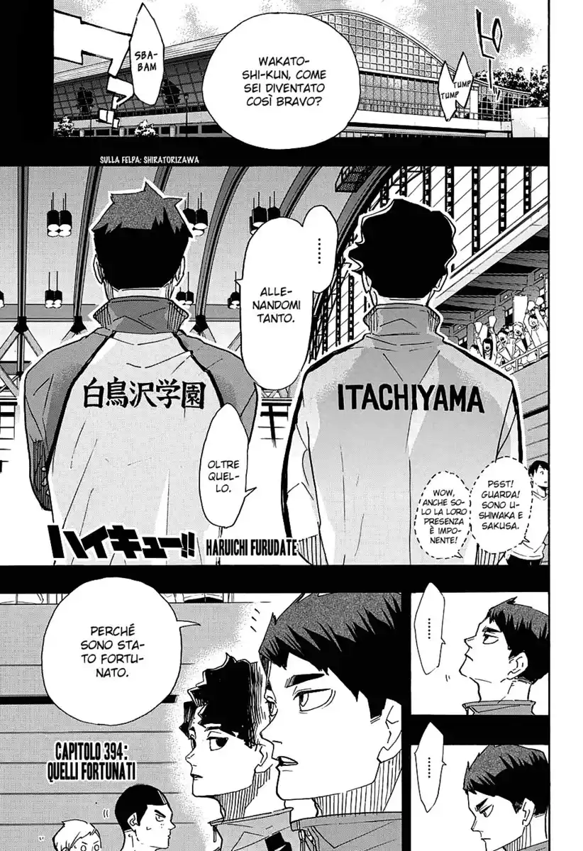 Haikyuu!! Capitolo 394 page 2