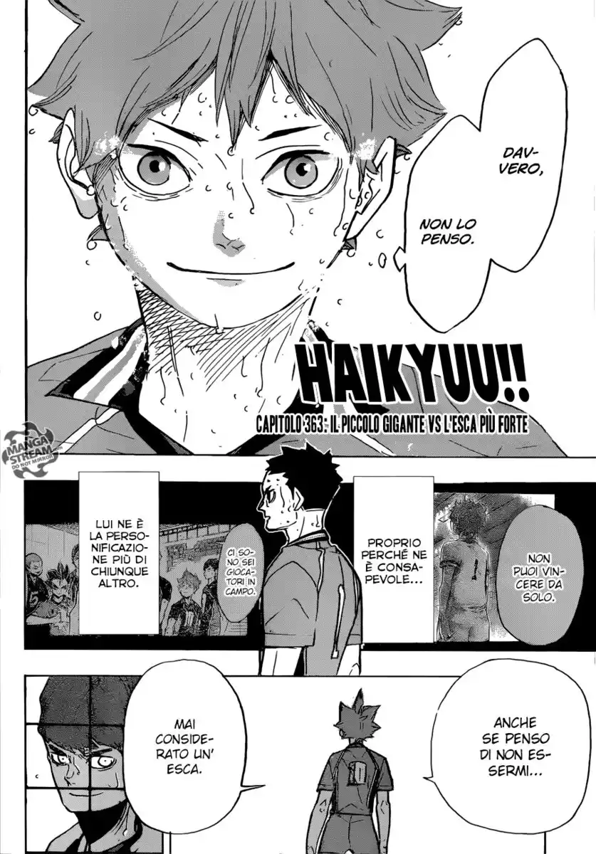 Haikyuu!! Capitolo 363 page 3