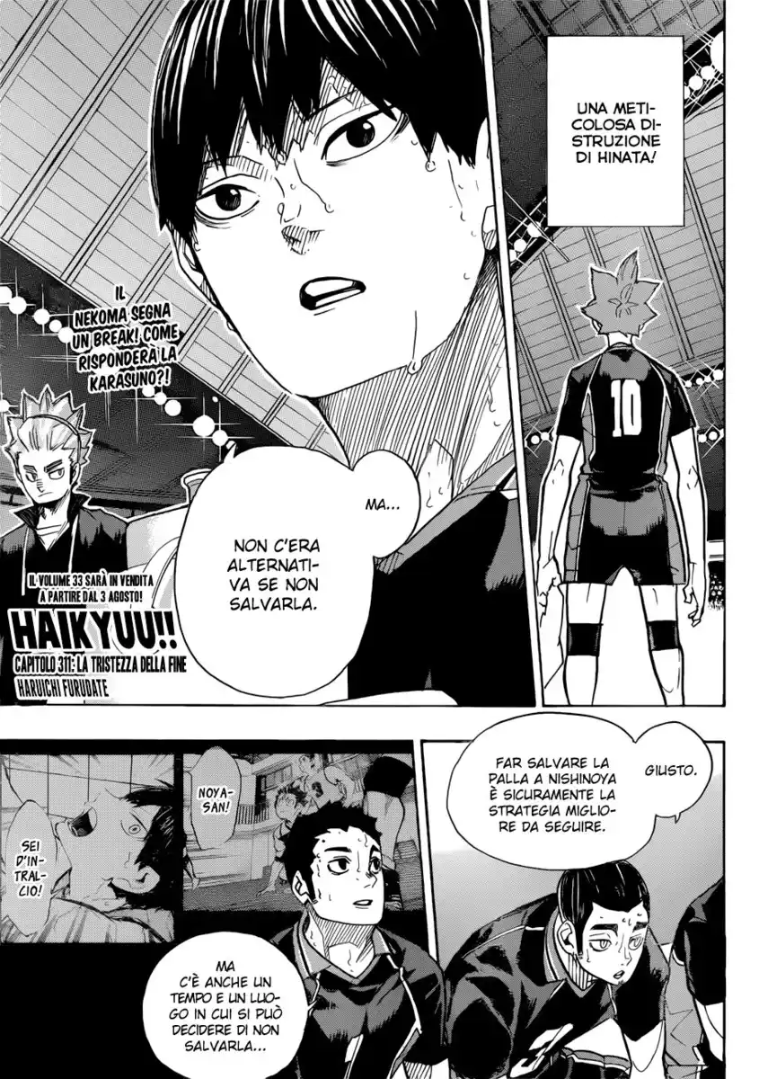 Haikyuu!! Capitolo 311 page 2