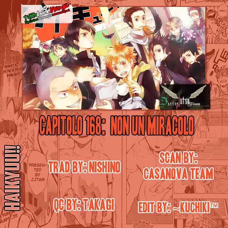 Haikyuu!! Capitolo 168 page 1