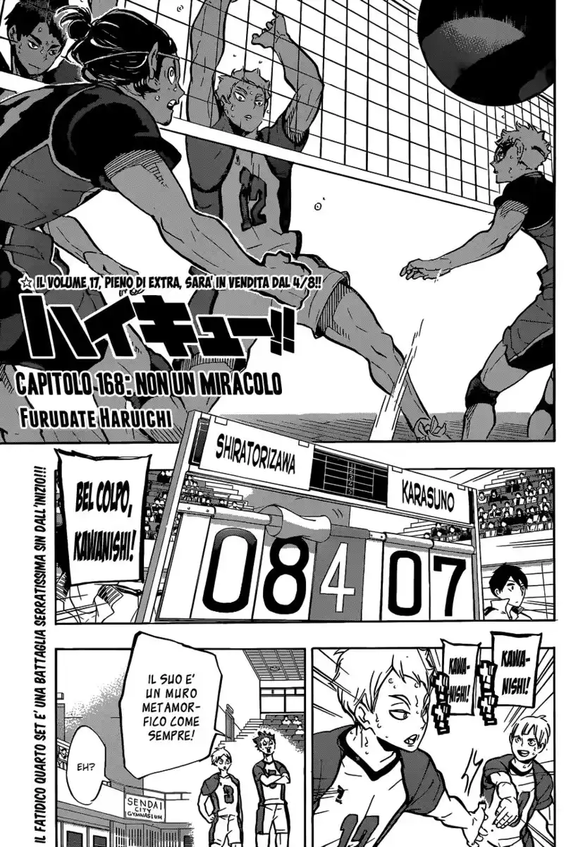 Haikyuu!! Capitolo 168 page 2