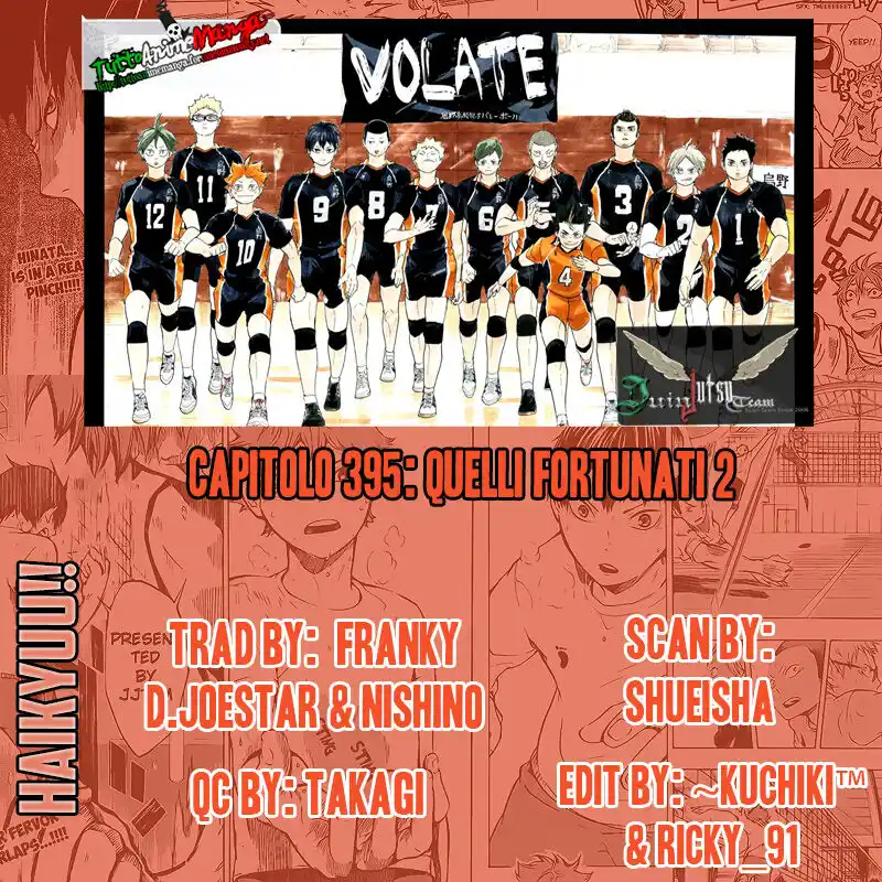 Haikyuu!! Capitolo 395 page 1